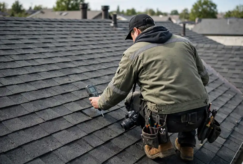 Index on a residential roof
